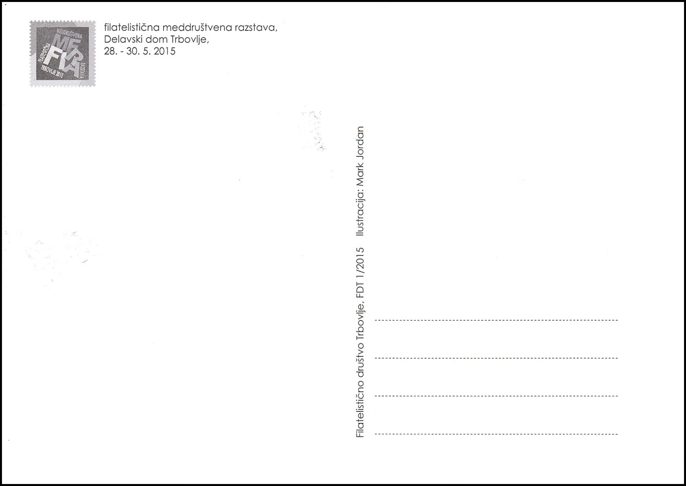 FILATELISTIČNA MEDDRUŠTVENA RAZSTAVA FIMERA 2015